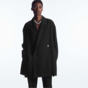 COS Black Oversized Blazer